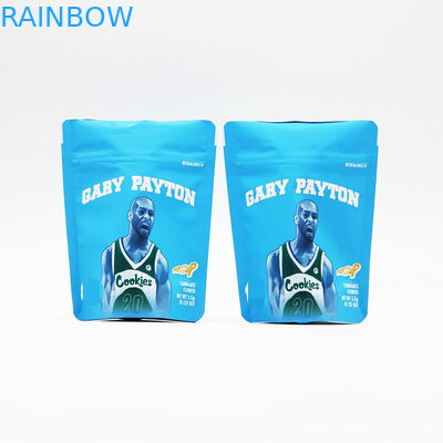 Η βοτανική συσκευασία θυμιάματος τσαντών συνήθειας, μπισκότα Mylar στέκεται επάνω τη σακούλα φερμουάρ