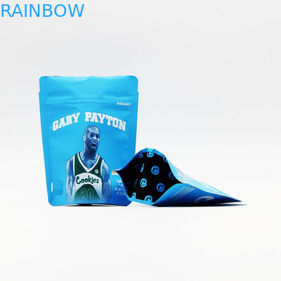 Η βοτανική συσκευασία θυμιάματος τσαντών συνήθειας, μπισκότα Mylar στέκεται επάνω τη σακούλα φερμουάρ