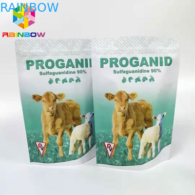 Oxytetracycline τσαντών 20% κλειδαριών φερμουάρ 50g 100g διαλυτή συσκευασία φαρμάκων σκονών ζωική