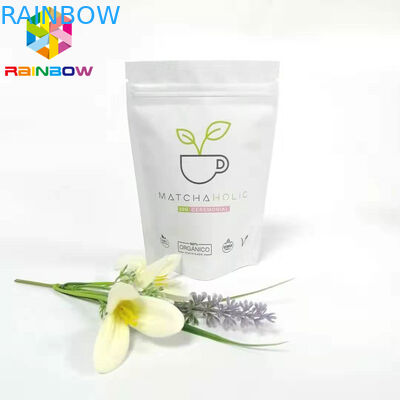 Αργιλίου φύλλων αλουμινίου Resealable συσκευάζοντας τσαντών στιλπνή κλειδαριά φερμουάρ εκτύπωσης πλαστική