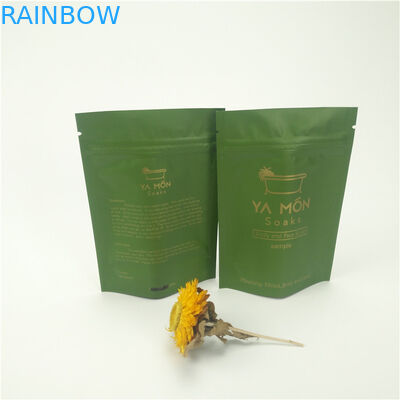 Gusset φύλλων αλουμινίου αργιλίου κατώτατο Ziplock εκτύπωσης λογότυπων απόδειξης διαρροών τσαντών συσκευασία