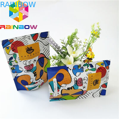 Η στάση Mylar επάνω στη σακούλα φερμουάρ τοποθετεί την απόδειξη μυρωδιάς συσκευασίας καφέ τσαγιού επιδορπίων σε σάκκο ανακυκλώσιμη