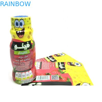 Η πλαστική θερμότητα μπουκαλιών νερό συρρικνώνεται τις ετικέτες μανικιών, ψηφιακός συρρικνωθείτε την εκτύπωση μανικιών