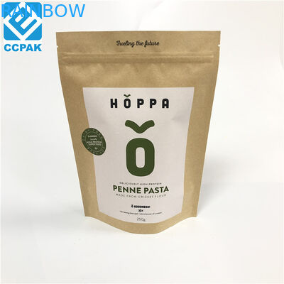 Οι συσκευάζοντας τσάντες εγγράφου καφέ τσαντών πρόχειρων φαγητών φύλλων αλουμινίου αργιλίου ματ τελειώνουν την επιφάνεια για το τσάι