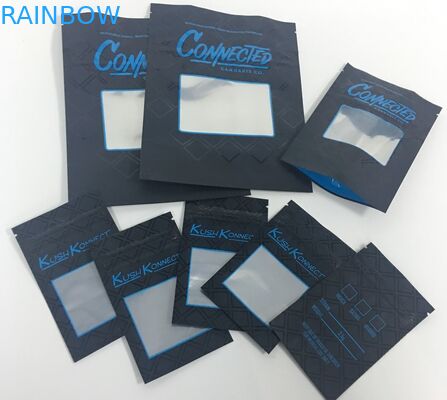 Ψηφιακές Gummy μικρές σακούλες φύλλων αλουμινίου αργιλίου τσαντών κλειδαριών φερμουάρ εκτύπωσης αεροστεγείς CBD