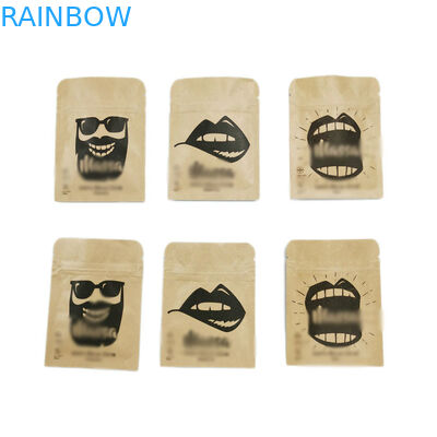 Στάση συσκευασίας τροφίμων επάνω ανακυκλωμένο Ziplock πλαστικών τσαντών φερμουάρ σακούλα για τα καρύδια