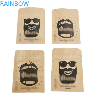 Στάση συσκευασίας τροφίμων επάνω ανακυκλωμένο Ziplock πλαστικών τσαντών φερμουάρ σακούλα για τα καρύδια