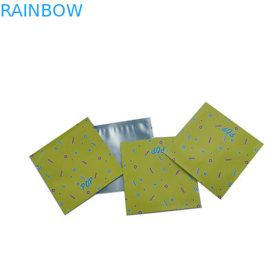 Συνήθειας μικρό σακούλι φύλλων αλουμινίου Mylar σακουλών φερμουάρ εκτύπωσης πλαστικό για τη σακούλα χαπιών συσκευασίας σκονών