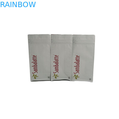 Διπλή Ziplock κατώτατο Gusset Mylar πλαστική συσκευασία Biodegradeble τσαντών με τη βαλβίδα