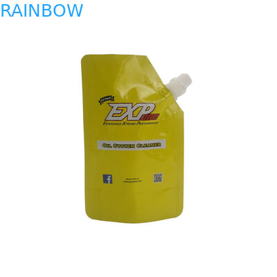 Πλαστικές πλαστικές σακούλες Doypack που συσκευάζουν τη στάση επάνω στο σχέδιο εκτύπωσης συνήθειας απόδειξης διαρροών