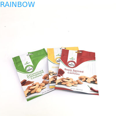 Βιοδιασπάσιμη στάση επάνω Gravure συνήθειας τσαντών φερμουάρ στην εκτύπωση για τη συσκευασία τροφίμων