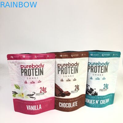 Βιοδιασπάσιμη στάση επάνω Gravure συνήθειας τσαντών φερμουάρ στην εκτύπωση για τη συσκευασία τροφίμων