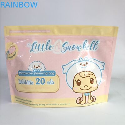 Στάση επάνω στη συνήθεια τσαντών μικροκυμάτων φερμουάρ που τυπώνει το βιοδιασπάσιμο πάχος 120-180 Mic