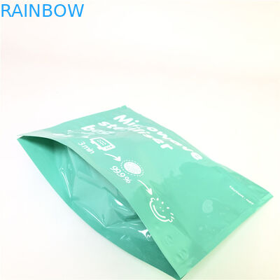 Στάση επάνω στη συνήθεια τσαντών μικροκυμάτων φερμουάρ που τυπώνει το βιοδιασπάσιμο πάχος 120-180 Mic