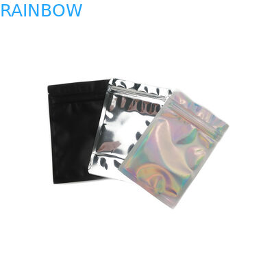 Συσκευάζοντας τσάντα τρία βαθμού τροφίμων απόδειξης μυρωδιάς δευτερεύουσα μεταλλίνη σακουλών σφραγίδων με το φερμουάρ