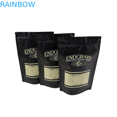 Το PE τσαντών MOPP VMPET συσκευασίας τσαγιού καφέ μπισκότων πρόχειρων φαγητών ματ τελειώνει τη μαύρη υγρασία - απόδειξη