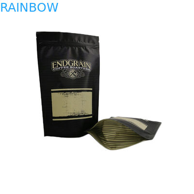 Το PE τσαντών MOPP VMPET συσκευασίας τσαγιού καφέ μπισκότων πρόχειρων φαγητών ματ τελειώνει τη μαύρη υγρασία - απόδειξη