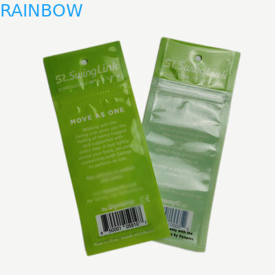 Η πλευρά τρία σφράγισε την μπροστινή κορυφή φερμουάρ περιτυλιγμάτων υγιεινής διατροφής τσαντών Tansparent που προσαρμόστηκε