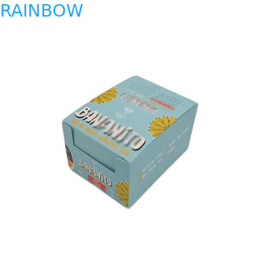 Συσκευασία ενεργειακών φραγμών χαρτονιού εκτύπωσης συνήθειας συσκευασίας κιβωτίων εγγράφου βαθμού τροφίμων