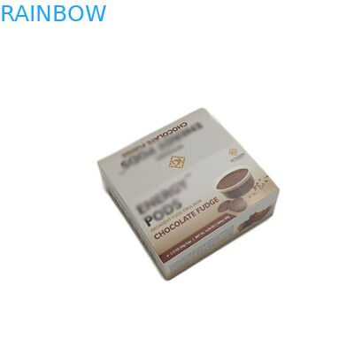 Ενεργειακών καραμελών χαρτονιού αντίθετο ζαρωμένο κιβώτιο λογότυπο συνήθειας εγγράφου υλικό