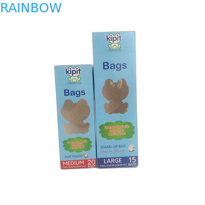 Ανακυκλώσιμη ορθογωνίων χαρτονιού συσκευασίας κιβωτίων ζωηρόχρωμη αποθήκευση τροφίμων εκτύπωσης φρέσκια