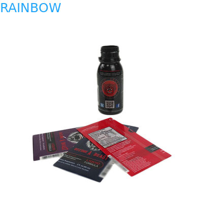 Η στιλπνή ελασματοποίηση συρρικνώνεται τις ετικέτες Pet μανικιών/το πλαστικό φλυτζάνι μπουκαλιών PVC μη τοξικό