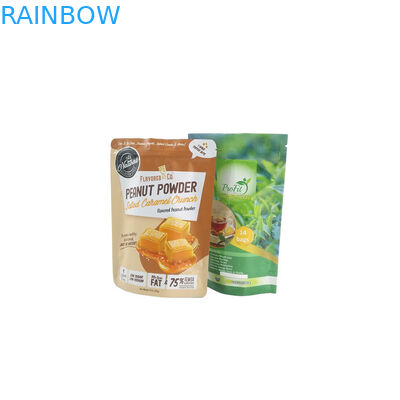 Ανθεκτική Ziplock Mylar τσαντών αργιλίου συσκευασία σκονών συμπληρωμάτων φυστικιών φύλλων αλουμινίου τοποθετημένη σε στρώματα