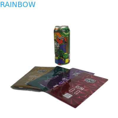 Η θερμότητα εκτύπωσης όφσετ συρρικνώνεται τις ετικέτες Pet μπουκαλιών/το εύκαμπτο προσαρμοσμένο σχέδιο PVC