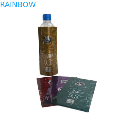 Η θερμότητα εκτύπωσης όφσετ συρρικνώνεται τις ετικέτες Pet μπουκαλιών/το εύκαμπτο προσαρμοσμένο σχέδιο PVC