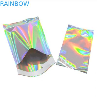 Πλαστικό υλικό ελασματοποίησης τριών δευτερεύον σφραγίδων πρόχειρων φαγητών τροφίμων τσαντών συσκευασίας με Ziplock