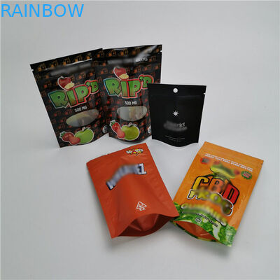 Σαφής στάση μεταλλινών επάνω στη συσκευασία σακουλών, ασφαλής για τα παιδιά κορυφή φερμουάρ τσαντών απόδειξης μυρωδιάς