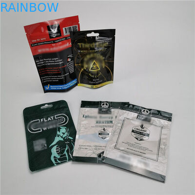 Μπισκότα καραμελών που συσκευάζουν την πλαστική στάση επάνω στην ασφαλή για τα παιδιά τσάντα εξόδων απόδειξης μυρωδιάς σακουλών