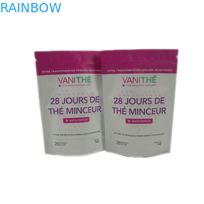Προσαρμοσμένη συσκευασία τσαντών πρόχειρων φαγητών με το φερμουάρ