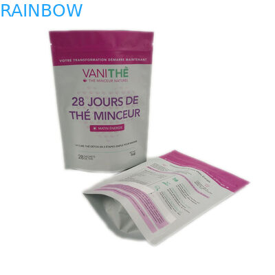 Προσαρμοσμένη συσκευασία τσαντών πρόχειρων φαγητών με το φερμουάρ