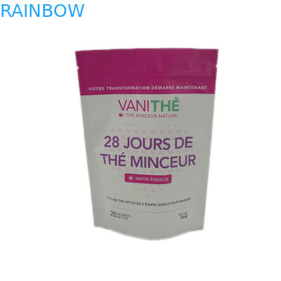 Υγρασία - τσάντες συσκευασίας τροφίμων πρόχειρων φαγητών απόδειξης με το φερμουάρ