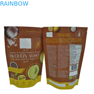 Τσάντα σακουλών φερμουάρ φύλλων αλουμινίου αργιλίου για τη συσκευασία σκονών