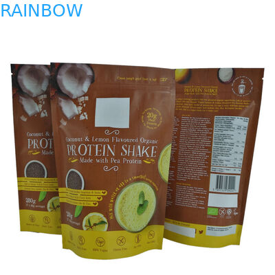 Σκόνη που συσκευάζει την ψηφιακή σακούλα φερμουάρ φύλλων αλουμινίου αργιλίου εκτύπωσης VMPET