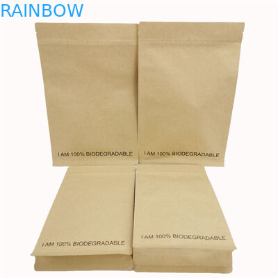 Resealable βαθμός τροφίμων φερμουάρ προσαρμοσμένες Vmpet τσάντες εγγράφου