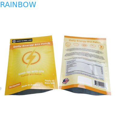 Ηλεκτρικό ενεργειακό B12 μπάλωμα που συσκευάζει Ziplock Mylar τη σακούλα φύλλων αλουμινίου