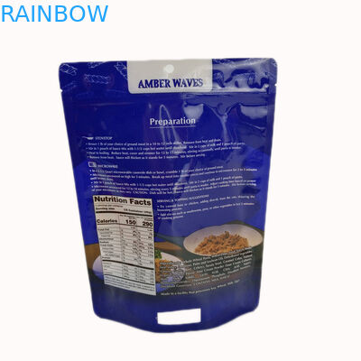 Το γεύμα Skillet πιτσών στιλπνό τελειώνει τις τσάντες συσκευασίας τροφίμων