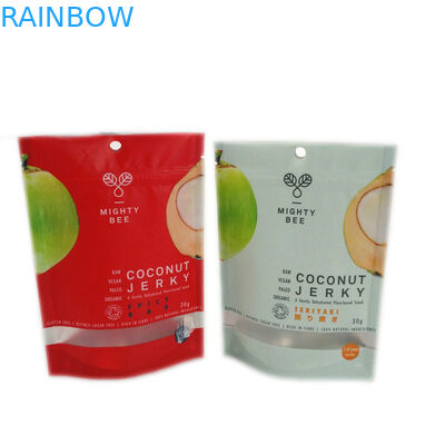 Ο βαθμός τροφίμων κρεμά τις πλαστικές σακούλες φύλλων αλουμινίου αργιλίου της PET τρυπών