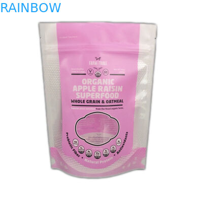 Μπροστινή πλαστική συσκευασία πλαστικών σακουλών κλειδαριών MOPP φερμουάρ