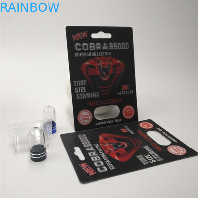 Μεταλλίνη/στιλπνό κιβώτιο καρτών φουσκαλών επιφάνειας PP πλαστικό