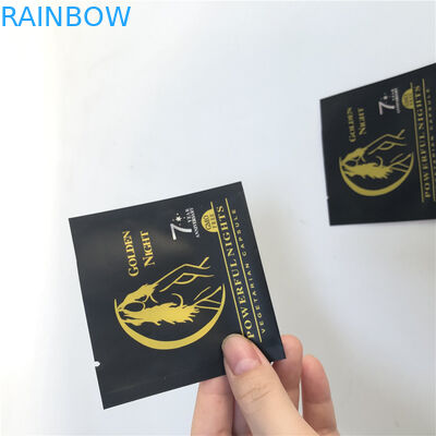 Το βοτανικό Gummy φύλλο αλουμινίου Mylar ευθυγράμμισε τη συσκευασία πλαστικών σακουλών