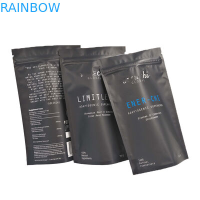 Στάση Doypack φύλλων αλουμινίου αργιλίου μπισκότων επάνω στη συσκευασία σακουλών