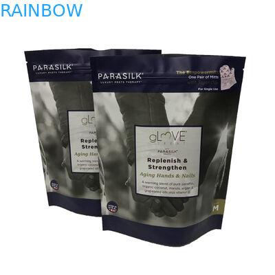 Στάση Doypack φύλλων αλουμινίου αργιλίου μπισκότων επάνω στη συσκευασία σακουλών