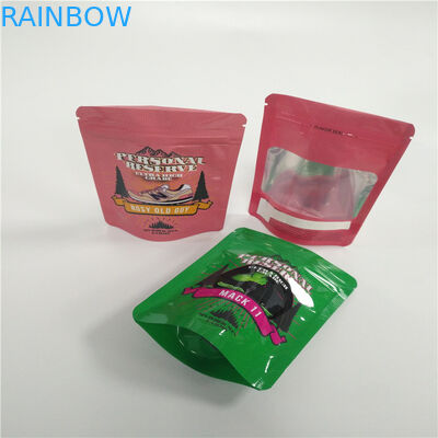 Resealable Mylar στάση φύλλων αλουμινίου αργιλίου 7g επάνω στην τσάντα