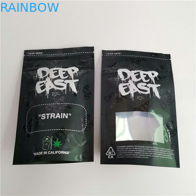 ολογραφική στάση ταινιών 3.5g 7g 14g επάνω στη συσκευασία σακουλών