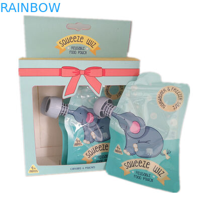 Gravure που τυπώνει την επαναχρησιμοποιήσιμη τροφίμων σακούλα συμπιέσεων συσκευασίας υγρή