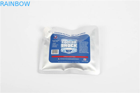 Βαθμός τροφίμων ελεύθερη 5oz 8oz σακούλα σωλήνων φύλλων αλουμινίου αργιλίου BPA